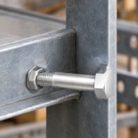 Parafuso Sextavado Unc 3/4X3 Zincado Branco - Ciser