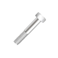 Parafuso sextavado UNC polido 9/16 x 5 pol 100 peças Ciser