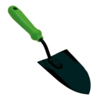 Pazinha Aço Larga Plastico Verde/Preto - Trapp