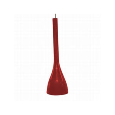Pendente Bottle Pequeno 1 Luz Vermelho EG6013PPVM LLUM - Bronzearte - Referência: 30660