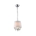 Pendente São Paulo 1 Luz Branco SP1722PDBC LLUM - Bronzearte - Referência: 33235