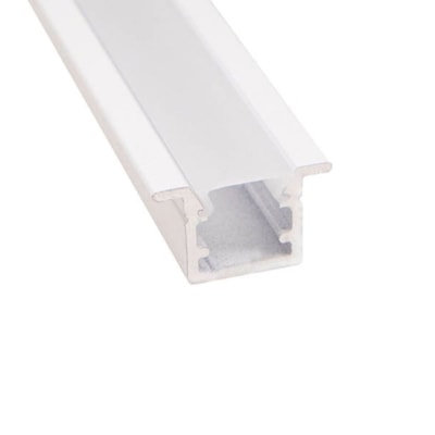 Perfil Led  Embutir 10X16X1000MM Tiny C/ACESS BR - Taschibra