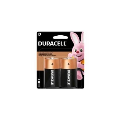 Pilha Alcalina Grande Com 2 unidades DURACELL