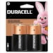 Pilha Alcalina Grande Com 2 unidades DURACELL