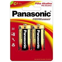 Pilha Alcalina Grande Com 2 Unidades - Panasonic - Referência: 36.053-8