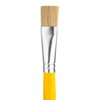 Pincel Achatado Amarelo 915/10 Atlas