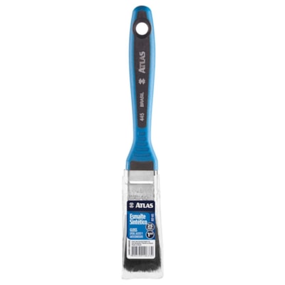 Pincel Azul Para Esmalte Plastico 1" 42mm - Atlas