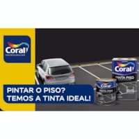 Pinta Piso Preto 3,6ts Coral