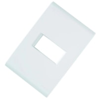 Placa 1 Posto 4x2 Horizontal Branco Liz Tramontina