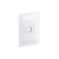 Placa 1 posto + Saida de fio 4x2 Zeffia 680137 Pial Legrand