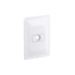Placa 1 posto + Saida de fio 4x2 Zeffia 680137 Pial Legrand