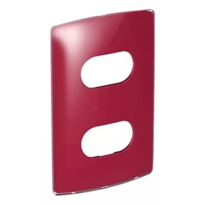 Placa 2 Postos 4x2 Cherry Gloss Nereya 663227