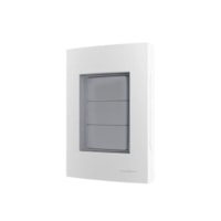 Placa 3 Postos 4X2 BR C/Suporte IP55 Sleek - MarGirius