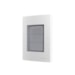 Placa 3 Postos 4X2 BR C/Suporte IP55 Sleek - MarGirius