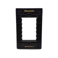 Placa 3 Postos 4x2 Ebony C/Suporte Infiniti MarGirius