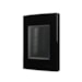 Placa 3 Postos 4X2 Ebony C/Suporte IP55 Sleek - MarGirius