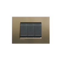 Placa 3 Postos 4X2" square Pial Legrand