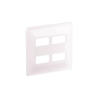 Placa 4 Postos 4x4 - Zeffia 680175 Pial Legrand