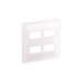 Placa 4 Postos 4x4 - Zeffia 680175 Pial Legrand
