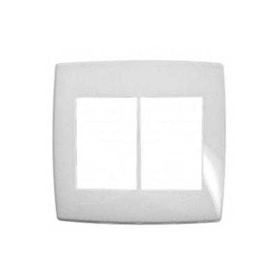 Placa 4 x 4 3 + 3 Posto Gloss Pialplus - Legrand - Referência: 618536