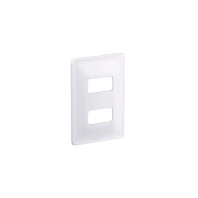Placa 4X2 Para 2 Módulos Separados Com Suporte Zeffia Pial