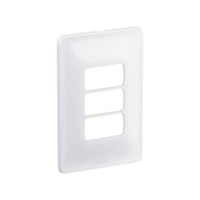 Placa 4X2 Para 3 Postos Branco 680183 Zeffia Pial Legrand