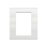 Placa 4x4 quadrada livingh light branco Bticinio