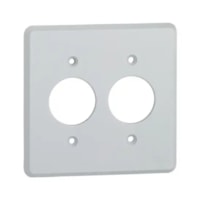 Placa 4x4 Silentoque 2 Postos Redondo Legrand 8555
