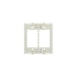 Placa 6 posto horizontal mf c/suporte clean MarGirius