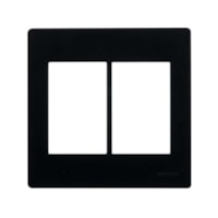 Placa 6 Postos 4X4 Horizontal Infinit Ebony 17921