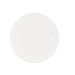 Placa Cega Redonda 4'' Branca Sem Suporte Clean - Mar Girius - Referência: 14286