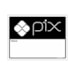 Placa Chave Pix 220CD Em Poliestireno 15x20 Sinalize