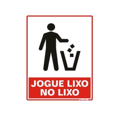 Saco para Lixo Jogue Limpo 30lts