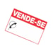 Placa Poliestireno Vende-se 20x30 - Sinalize