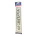 Placa Sinalizadora Aluminio 5X25Cm Secretaria 100AQ Sinalize