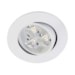 Plafon de Embutir LED Redondo Easy 6W 3000K LLUM - Bronzearte - Referência: YQ086063BC