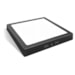 Plafon Sobrepor Led QD 18W 4000K ABS LYS Preto - Taschibra