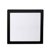 Plafon Sobrepor Led QD 24W 3000K ABS LYS Preto - Taschibra