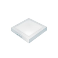 Plafon Sobrepor Led Quadrado 12W 4000K LUX - Taschibra