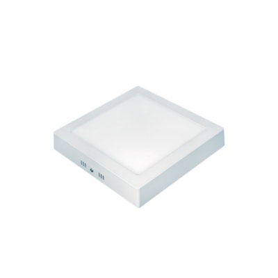 Plafon Sobrepor Led Quadrado 12W 4000K LUX - Taschibra