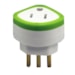 Plug Adaptador 2P+T PB P/ 2P+T Daneva DN1629 Pial Legrand
