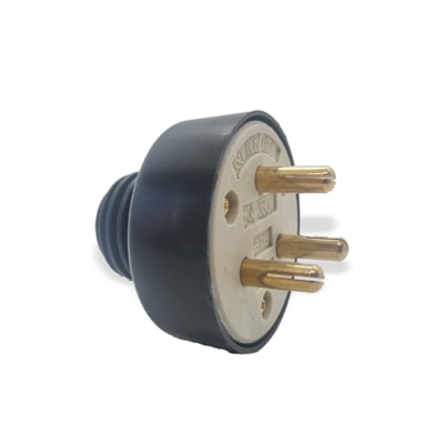 Plug de Porcelana 3 X 25A 380V 1581 - Germer