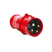 Plug Industrial 32A 3P+T Vermelho 380V N4275 Steck