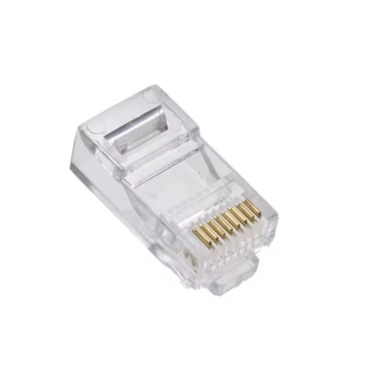 Plug Jack 8X8 RJ45 Cat6 Com 50 Peças 4568021 Intelbras