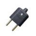 Plug Macho 10A 2 Polos Preto 11936 CB MarGirius