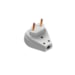 Plug Macho 10A 2P Prensa Cabo Extra Gigante Ilumi Pct C/10Uni