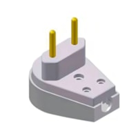 Plug macho Ilumine 20A CABO gigante.250V pacote com 10 peças
