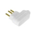 Plug Macho Pb 10A 2P+T Monobloco Branco 615901 Pial Legrand