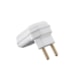 Plug macho PB 20a 2P branco 90G PLD8-2 MarGirius