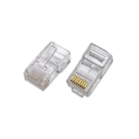 Plug Modular Simples Branco 8px8c -(8P8C) RJ45 - Interneed
